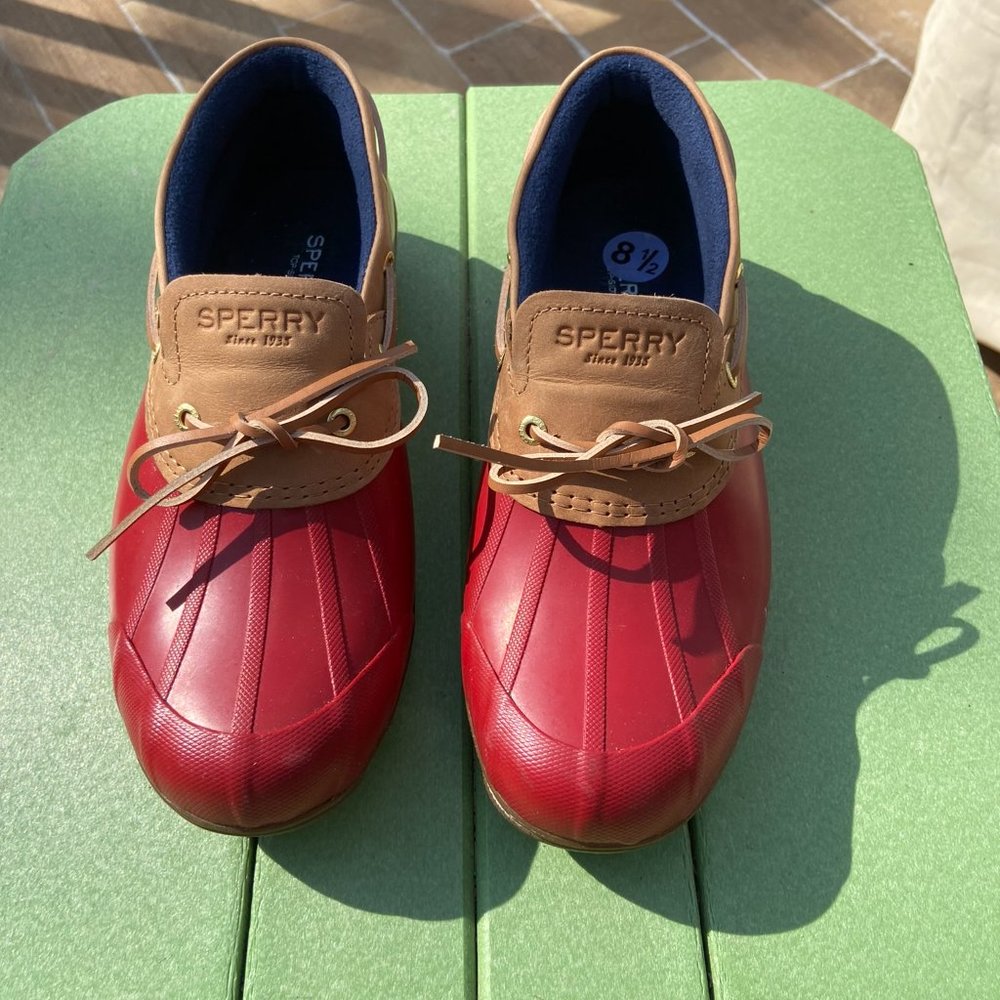 Sperry Top Sider Ankle Duck Boots 8.5